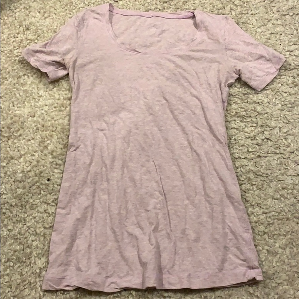 lululemon vinyasa cotton tee: size 4
